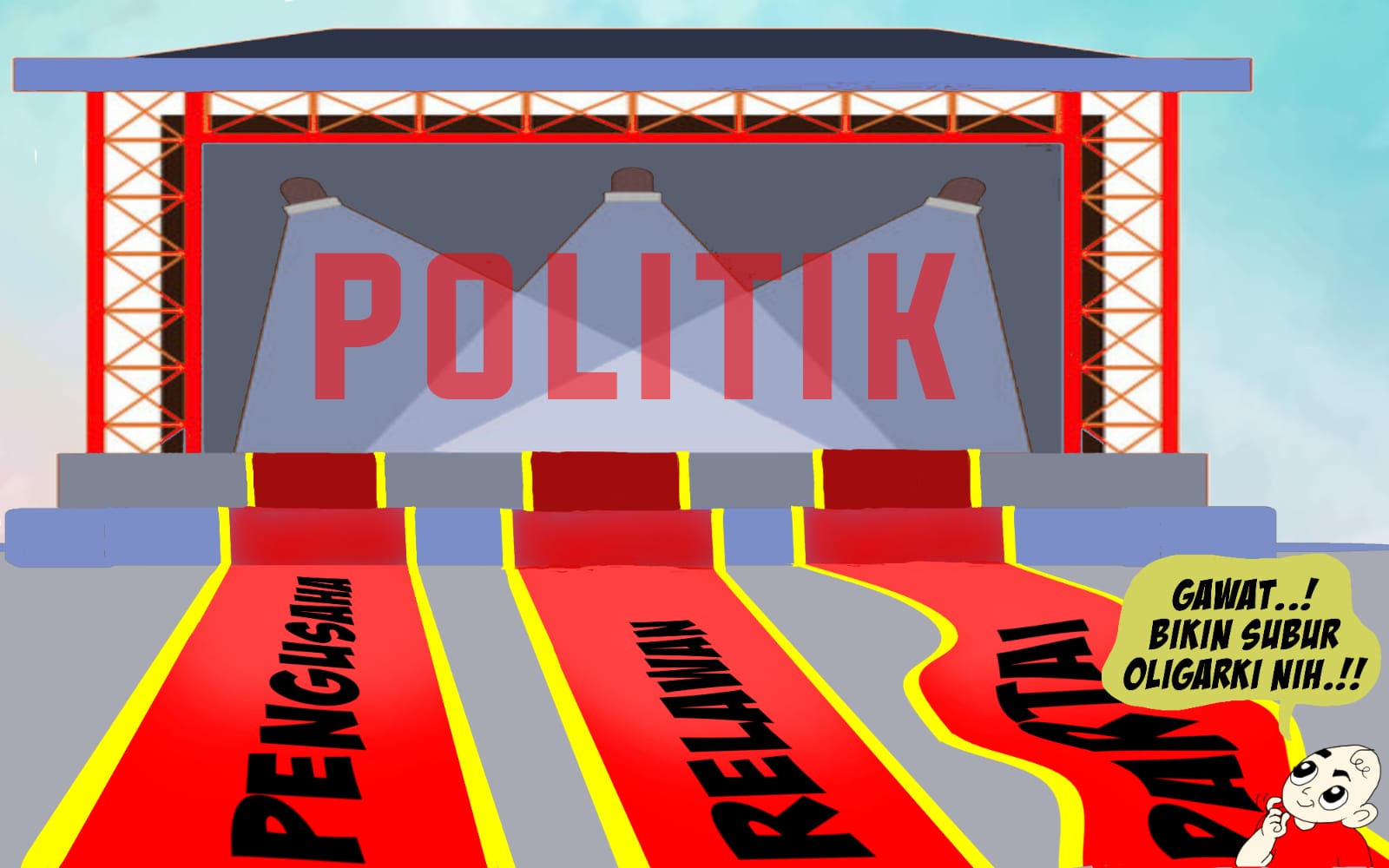 Jokowi, Partai KW 1-2 dan Perdagangan Politik